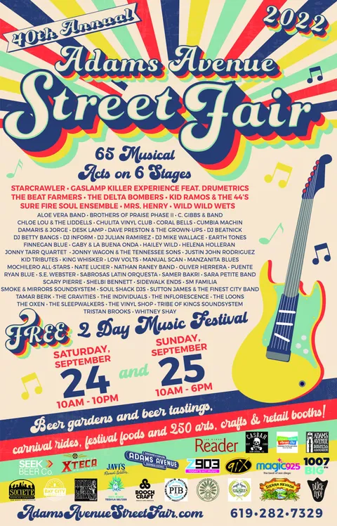 44th Annual Adams Avenue Street Fair