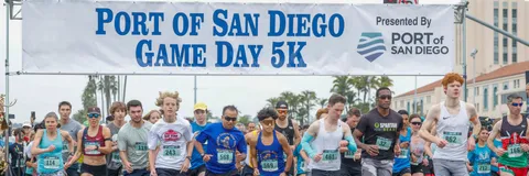 Port of San Diego Game Day 5K Run/Walk event banner