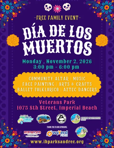 Imperial Beach Día de los Muertos flyer