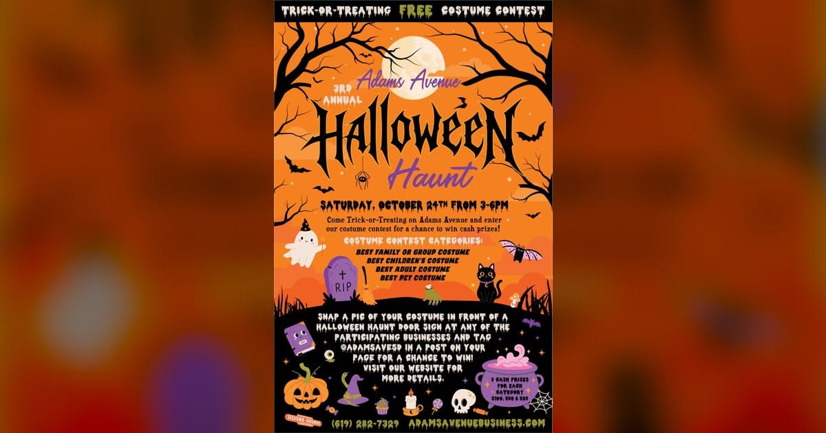 Adams Avenue Halloween Haunt | San Diego Street Fairs