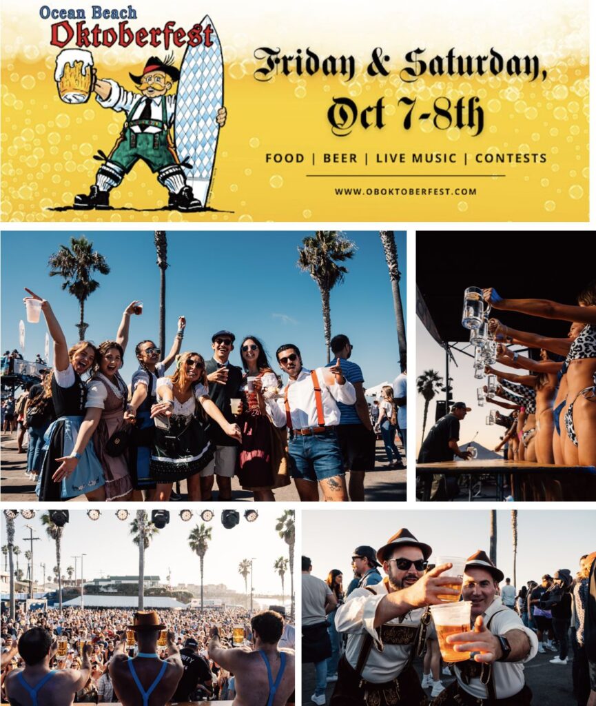 Ocean Beach Oktoberfest San Diego Street Fairs