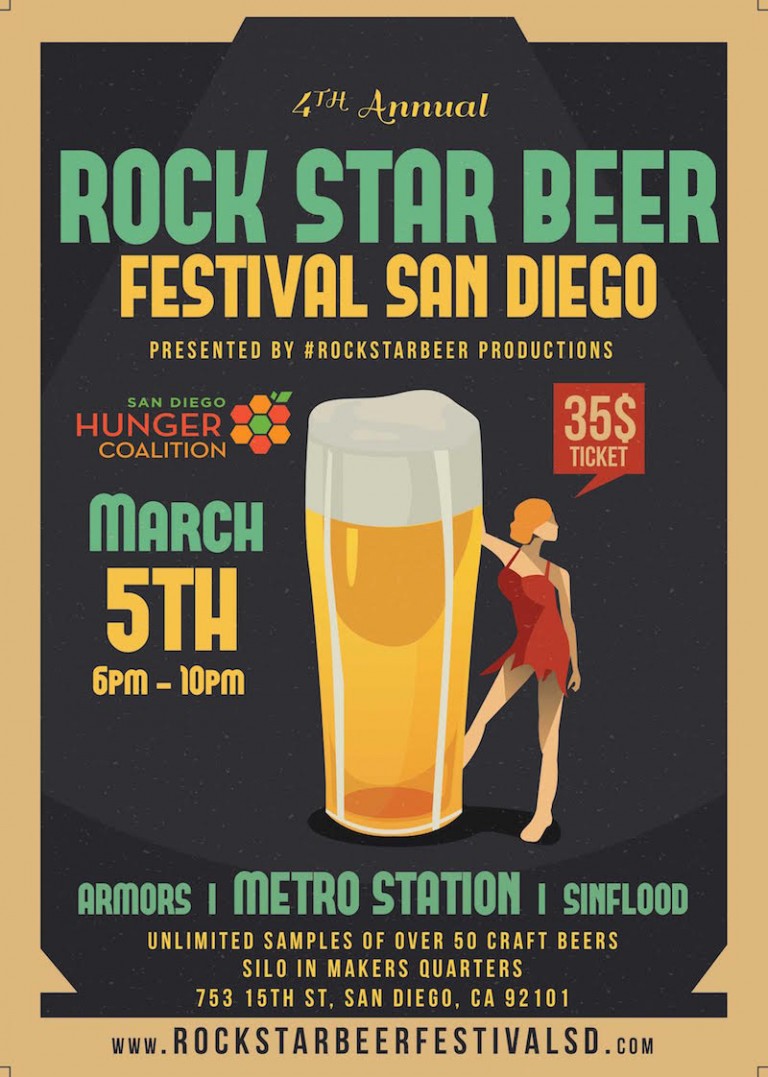 San Diego Rock Star Beer Festival San Diego Street Fairs